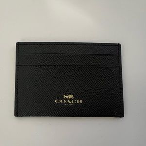 Coach slim card holder wallet